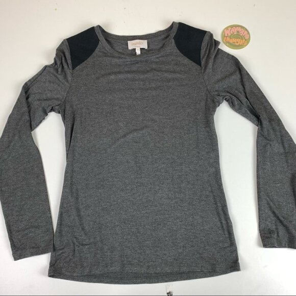 Laundry Shelli Segal I Long Sleeve I Grey - Picture 3 of 10